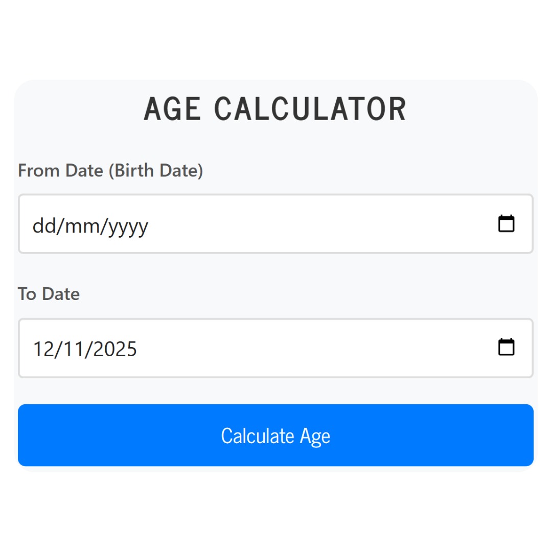 age calculator