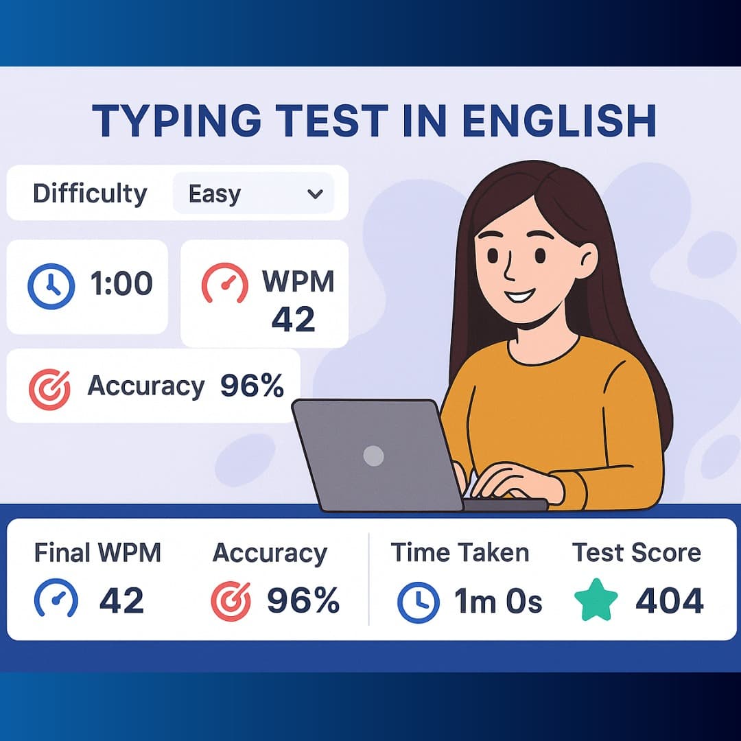 Typing Test in English